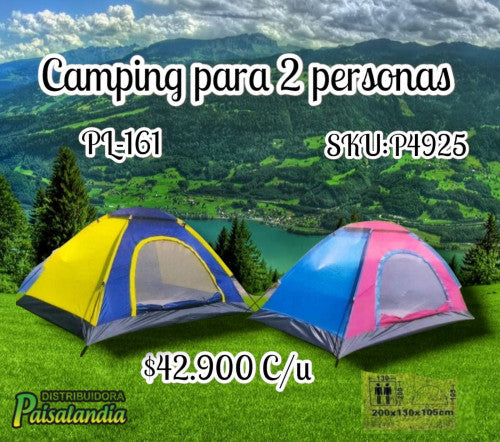 Camping para 2 personas pl-161