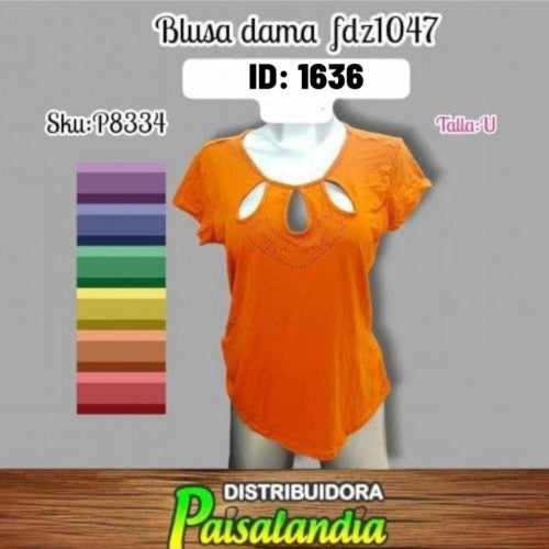 Blusa dama fdz1047 (UND)