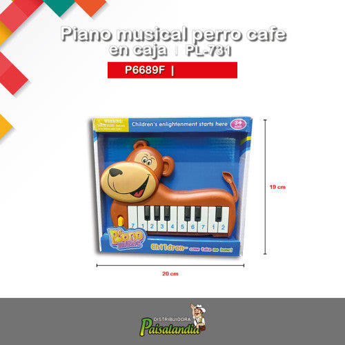 Piano musical Mico en caja PL-731 (UND)