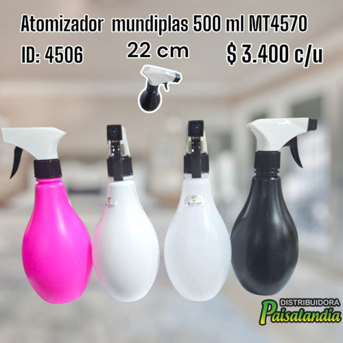 Atomizador Mundiplas 500 ml MT4570 (UND)
