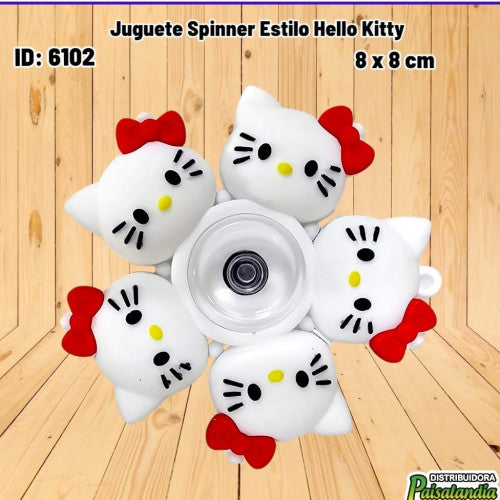 Juguete Spinner Estilo Hello Kitty (UND)