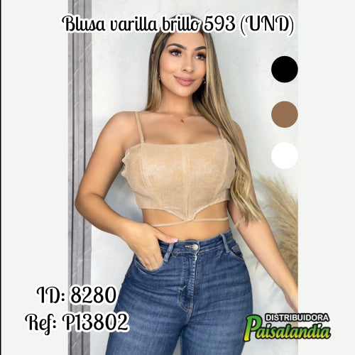 Blusa varilla brillo 593 (UND)