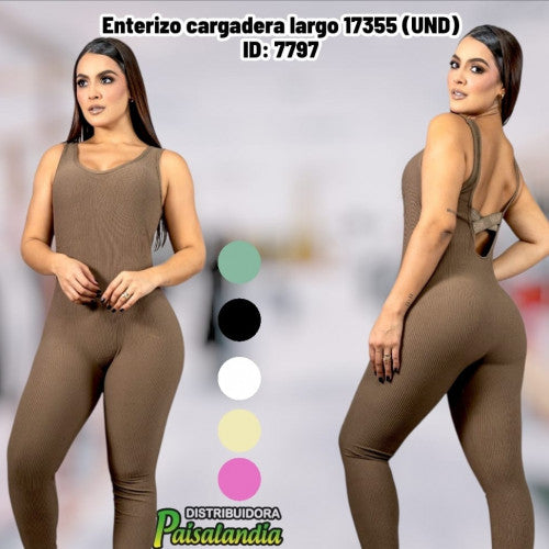 Enterizo cargadera largo 17355 (UND)