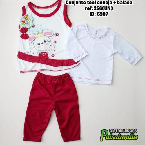 Conjunto tool coneja + balaca ref:256(UN)