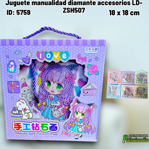 Juguete manualidad diamante accesorios LD-ZSH507 (UND)