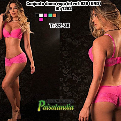 Conjunto dama ropa int ref:639 (UND)