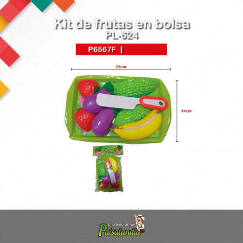 Kit de frutas en bolsa PL-624