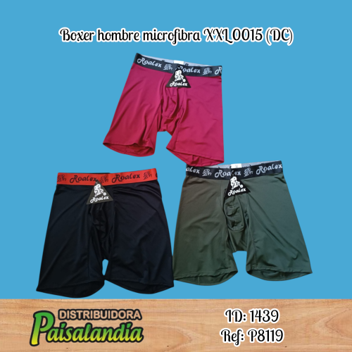 Boxer hombre microfibra XXL 0015 (DC)