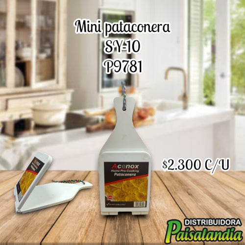 Mini pataconera plástica SY-10 (UND)