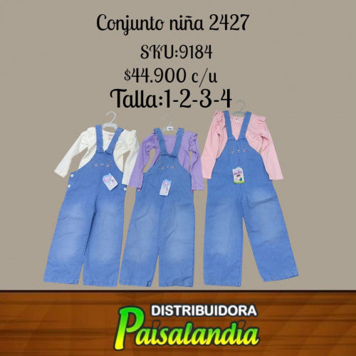 conjunto niña anyitex 2427 (UND)