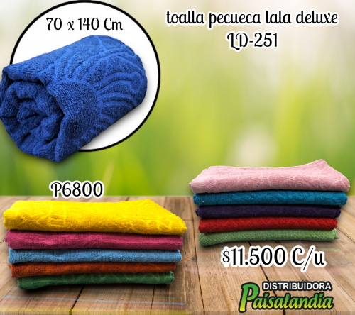 Toalla pecueca lala deluxe LD-251