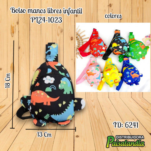 Bolso manos libres infantil PL24-1023 (UND)
