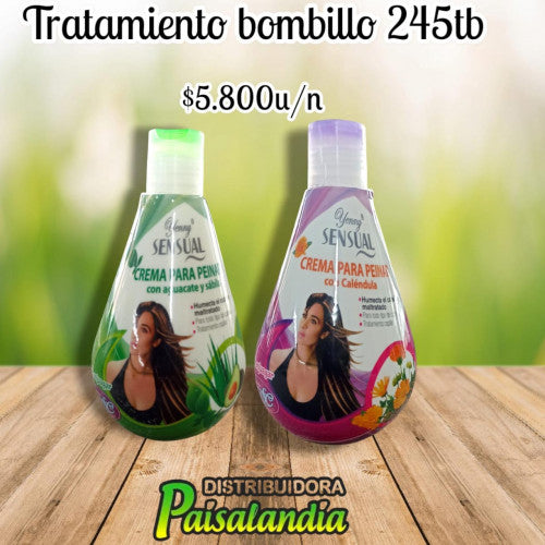 Tratamiento cabello bombillo (UND)