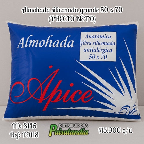 Almohada siliconada 50x70 cm (PRECIO NETO) (UND)