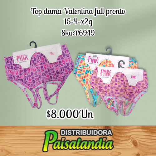 Top dama valentina full print 15-4-x2G