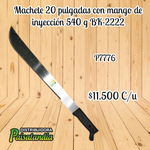 Machete 20"BK-2222