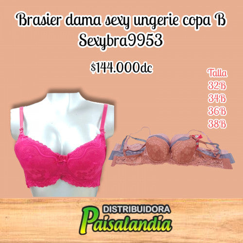 brasier sexi lingeri dama 9953