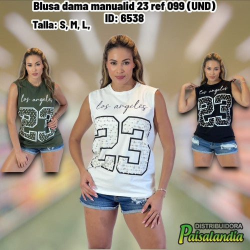 Blusa dama manualid 23 ref 099 (UND)