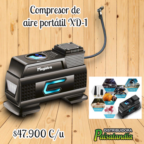 Compresor de aire portátil XD-1 (UND)