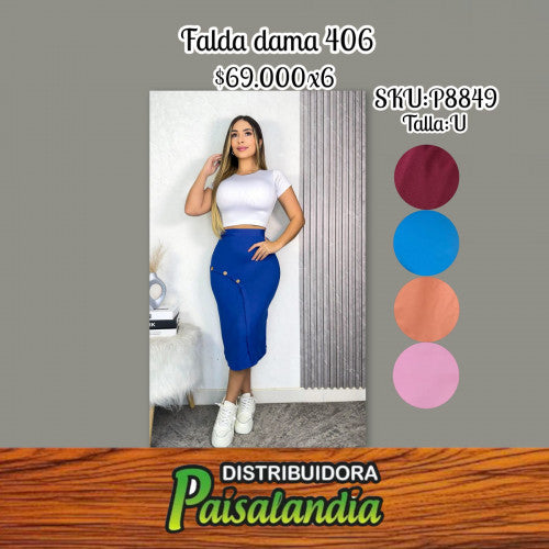Falda dama 406 (UND)