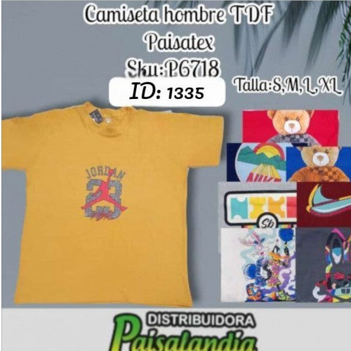 Camiseta de Hombre DTF Paisatex (UND)