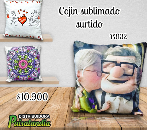 Cojin sublimado surtido