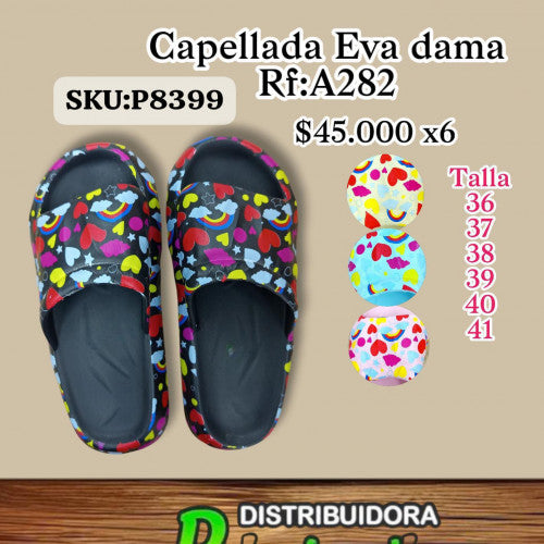 Capellada de dama talla 36-41 A282 (SOLO VENTA X 6 UNIDADES)