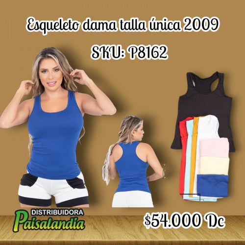 Esqueleto dama talla unica 2009 (DC)