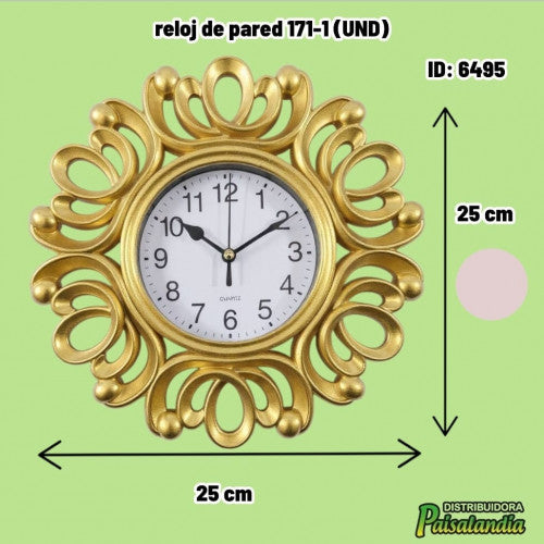 reloj de pared 171-1 (UND)