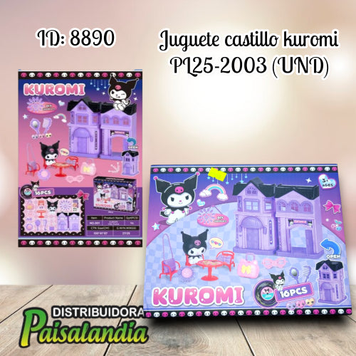 Juguete castillo kuromi PL25-2003 (UND)