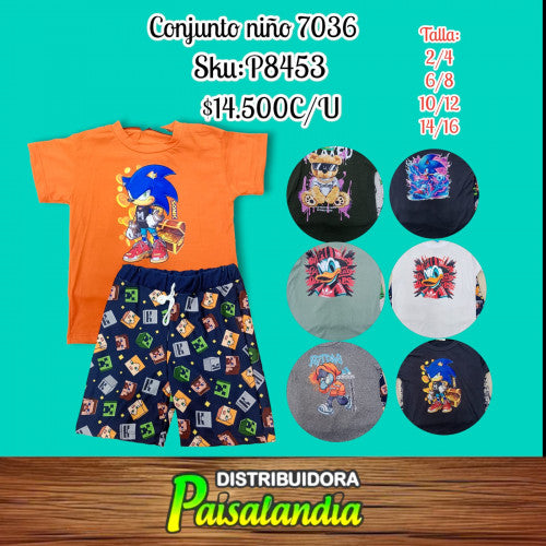 Conjunto niño 7036