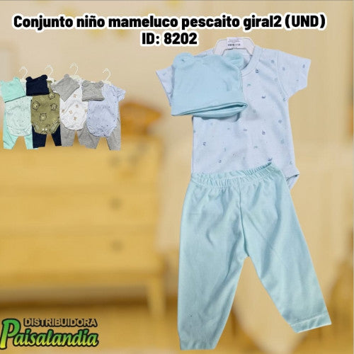 Conjunto niño mameluco estampado giral2 (UND)
