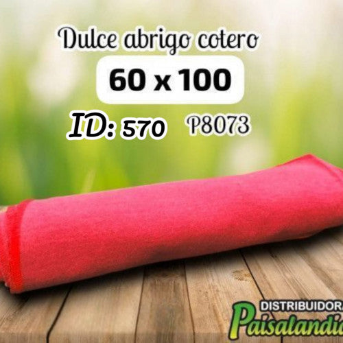 Dulce abrigo cotero 60x100 DUCO000 (DC)