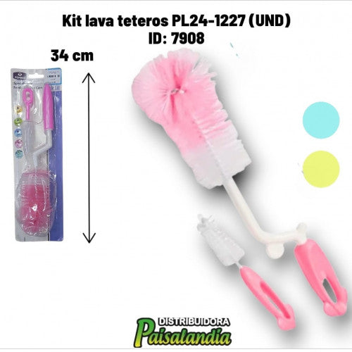 Kit lava teteros PL24-1227 (UND)