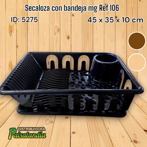 Secaloza con bandeja mg Ref 106 (UND)