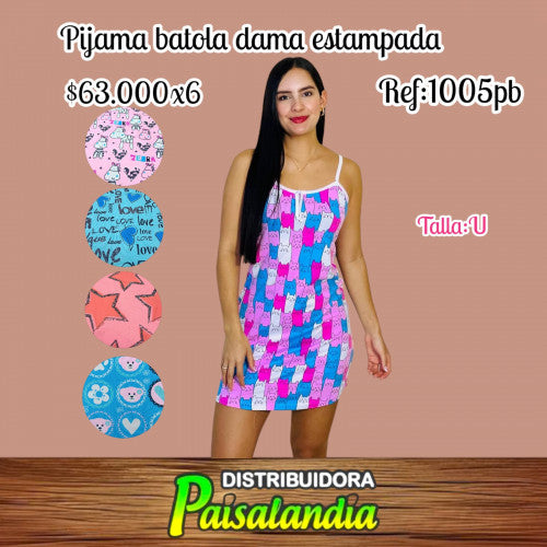 Pijama batola x 6 unidades