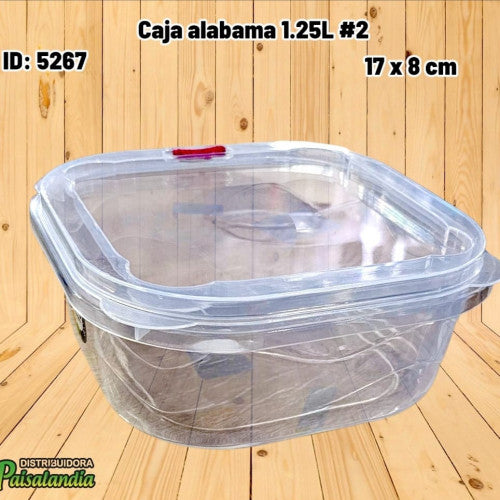 Caja alabama 1.25L #2 (UND)