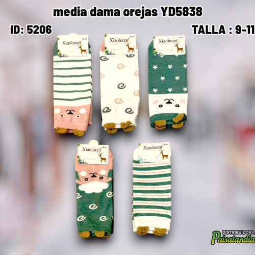 media dama orejas YD5838 (DC)