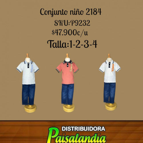 conjunto niño anyitex 2184 (UND)