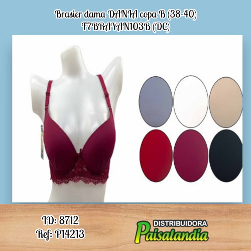 Brasier dama DANIA copa B (38-40) F7BRAYAN103B (DC)
