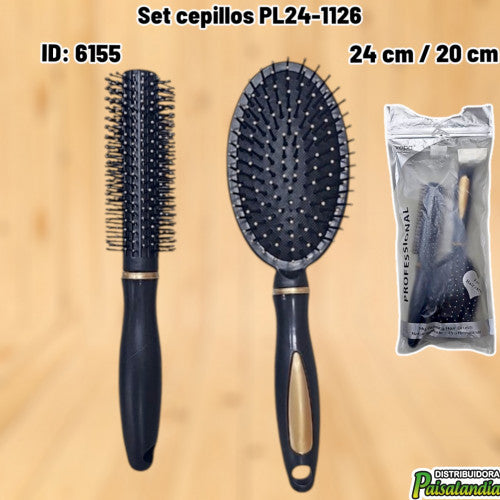 Set cepillos PL24-1126 (UND)