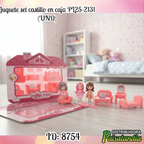 Juguete set castillo en caja PL25-2131 (UND)