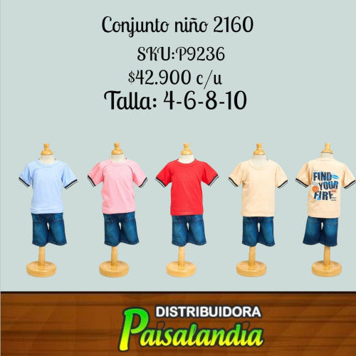 conjunto niño anyitex 2160 (UND)