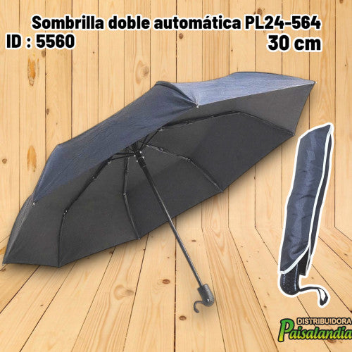 Sombrilla doble automática PL24-564 (UND)