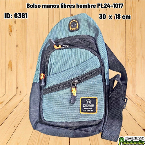 Bolso manos libres hombre PL24-1017 (UND)