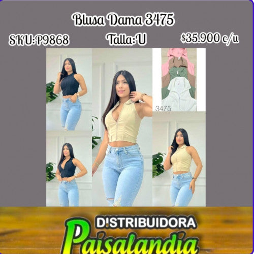 blusa dama 3475 (UND)