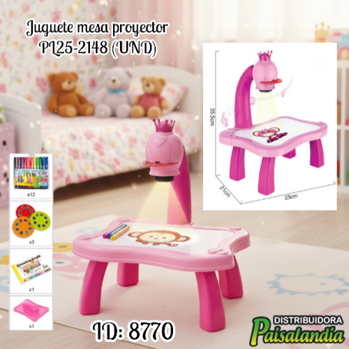 Juguete mesa proyector PL25-2148 (UND)