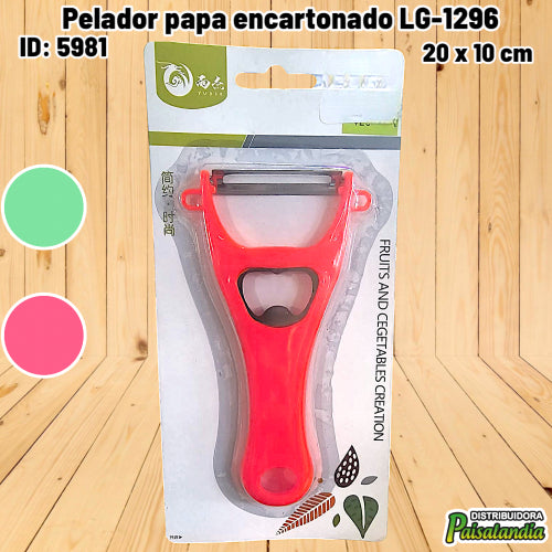 Pelador papa encartonado LG-1296 (UND)