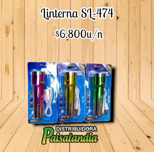 Linterna recargable Lisa 1W SL-474