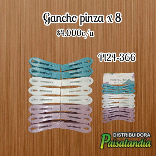 Pinza de ropa X 16 PL24-366